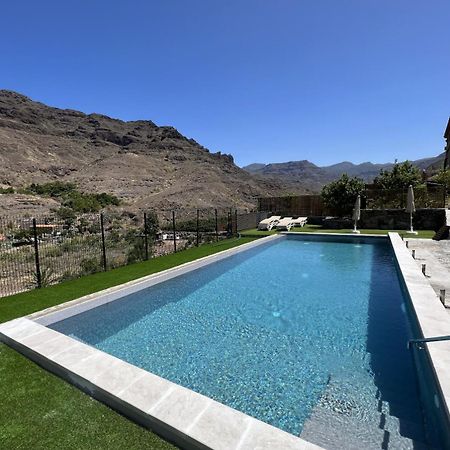 Casa Rural Con Bano Adaptado Y Piscina En Mogán Buitenkant foto