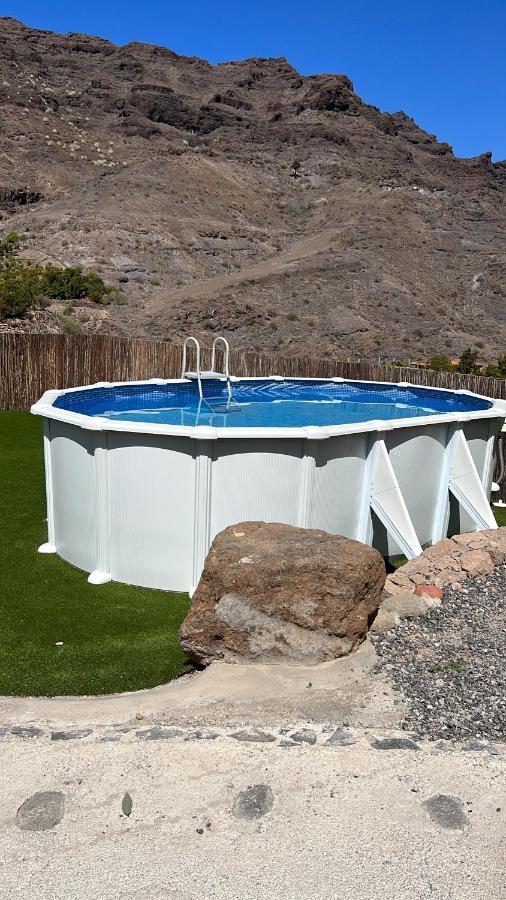 Casa Rural Con Bano Adaptado Y Piscina En Mogán Buitenkant foto