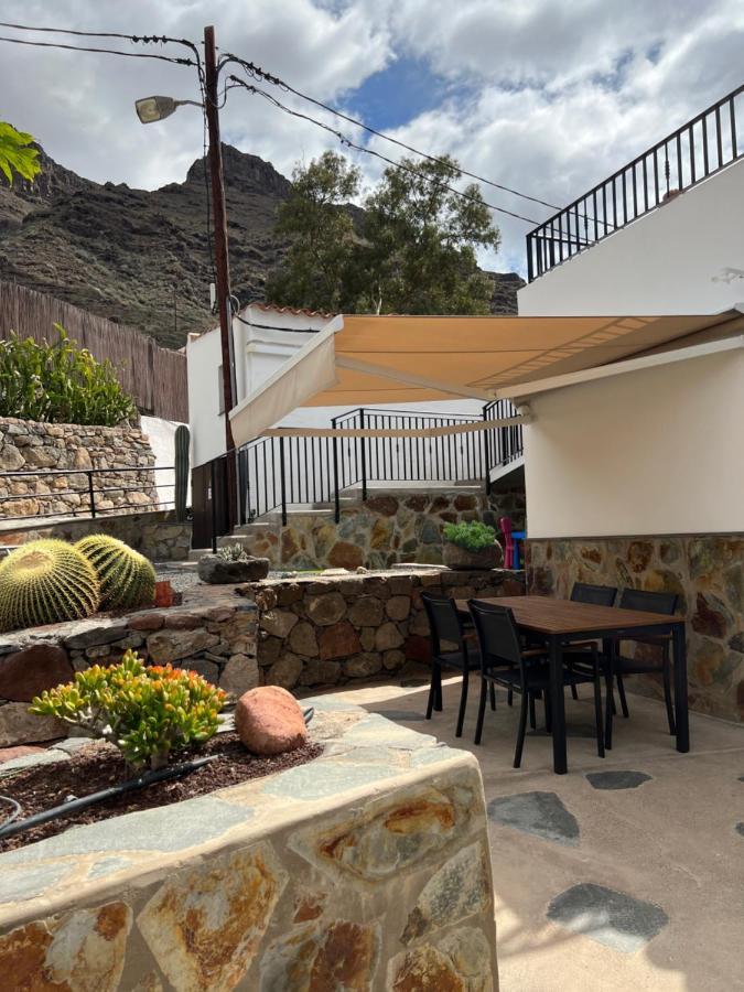 Casa Rural Con Bano Adaptado Y Piscina En Mogán Buitenkant foto