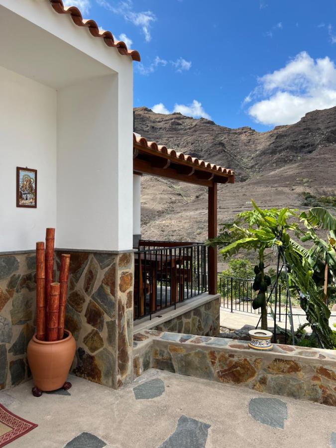 Casa Rural Con Bano Adaptado Y Piscina En Mogán Buitenkant foto