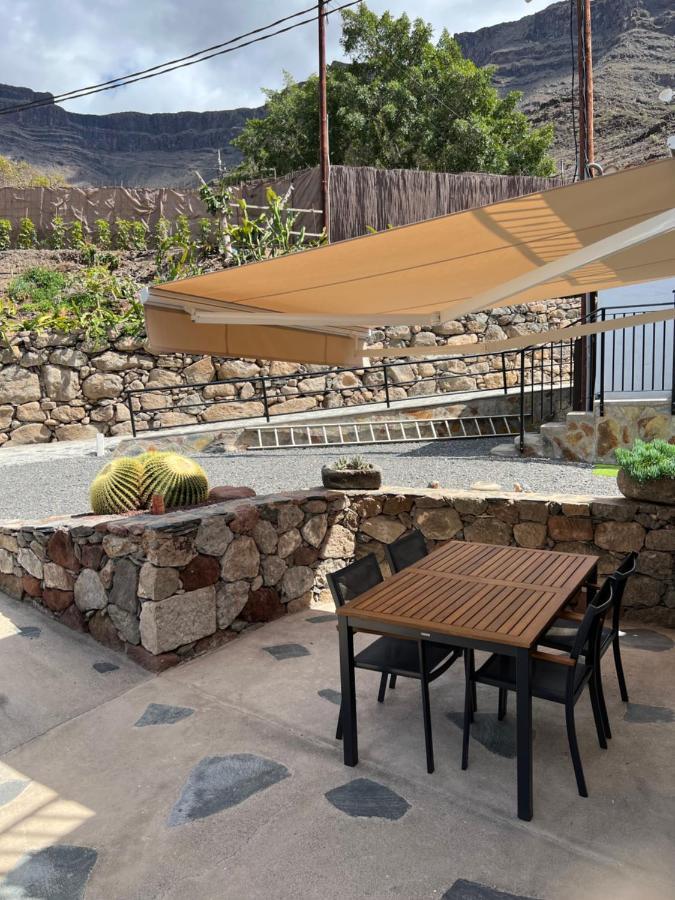 Casa Rural Con Bano Adaptado Y Piscina En Mogán Buitenkant foto